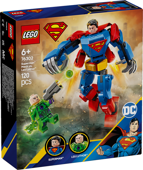 LEGO Super Heroes Supermani robot vs. Lex Luthor 76302L