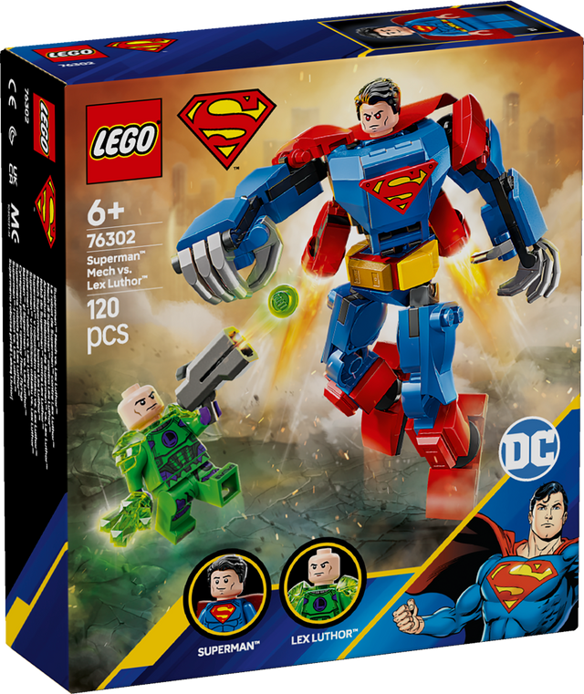 LEGO Super Heroes Supermani robot vs. Lex Luthor 76302L