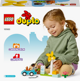 LEGO DUPLO Tuuleturbiin ja elektriauto 10985L