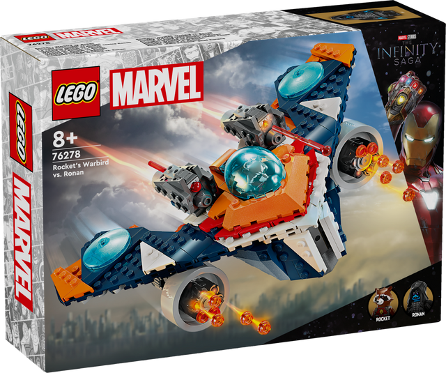 LEGO Super Heroes Rocketi Sõjalind vs. Ronan 76278L