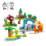 LEGO DUPLO Kolm ühes metsloomade perekonnad. 10446L