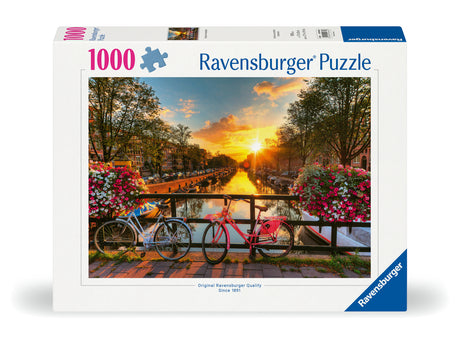 Ravensburger pusle 1000 tk Jalgrattad Amsterdamis 12000662V