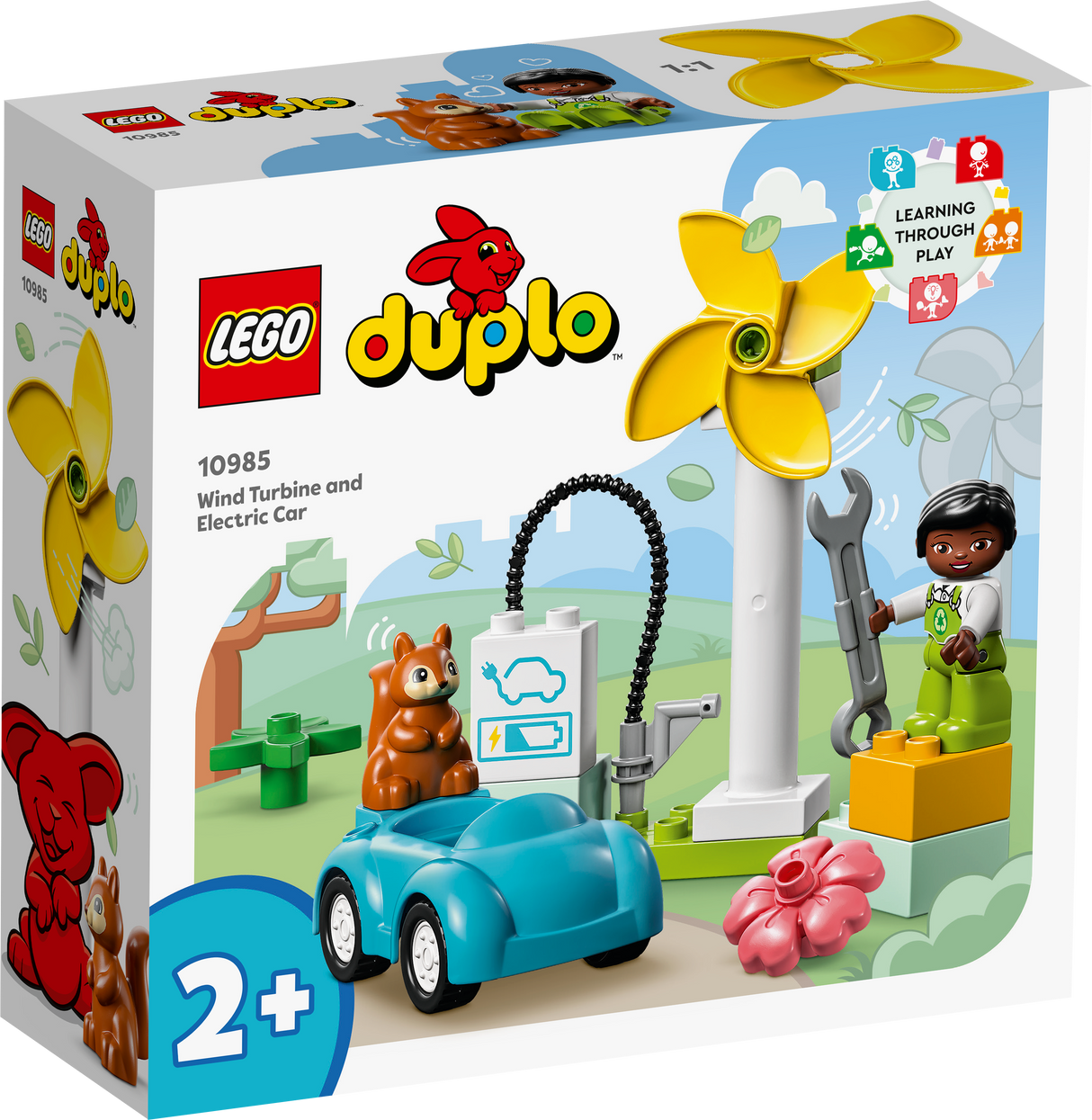 LEGO DUPLO Tuuleturbiin ja elektriauto 10985L