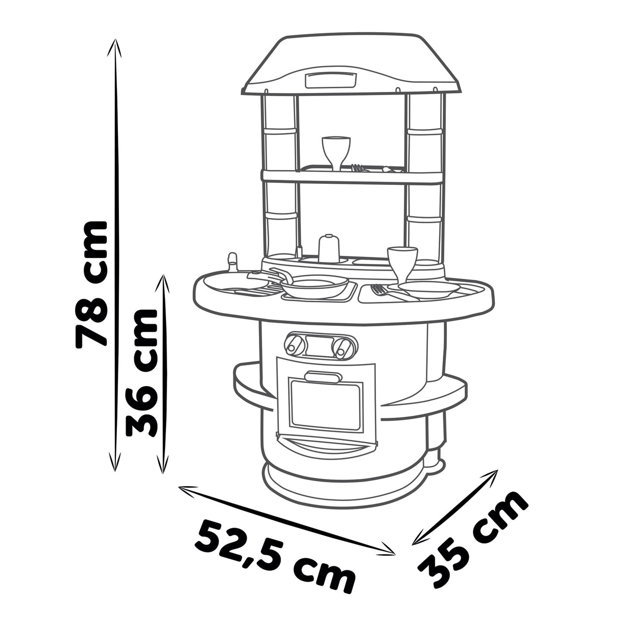 Smoby köök Nova 312700S