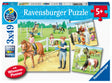 Ravensburger pusle 3x49 tk Hobused 051298V