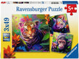 Ravensburger pusle 3x49 tk Džungli lapsed 057351V