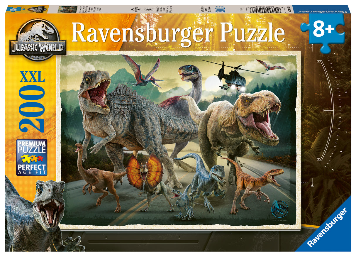 Ravensburger pusle 200 tk Jurassicu maailm 12001058V