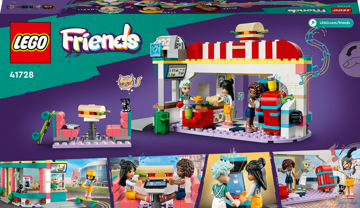 LEGO Friends Heartlake’i kesklinna kiirsöögirestoran 41728L