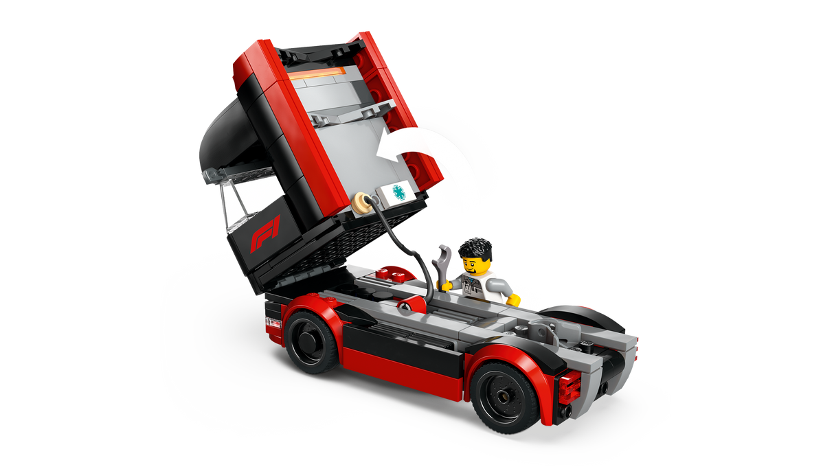 LEGO City F1 veok RB20 ja AMR24 F1 autodega 60445L