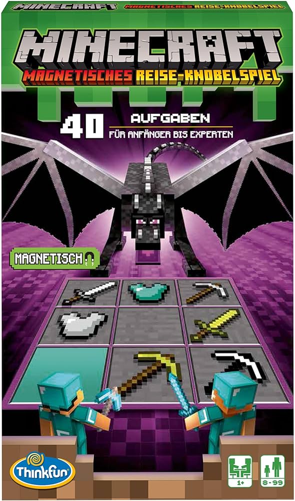 ThinkFun reisimäng Magnetiline mõistatus Minecraft 76402F