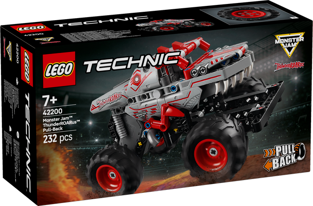 LEGO Technic Tagasitõmmatav Monster Jam Thunderroarus 42200L