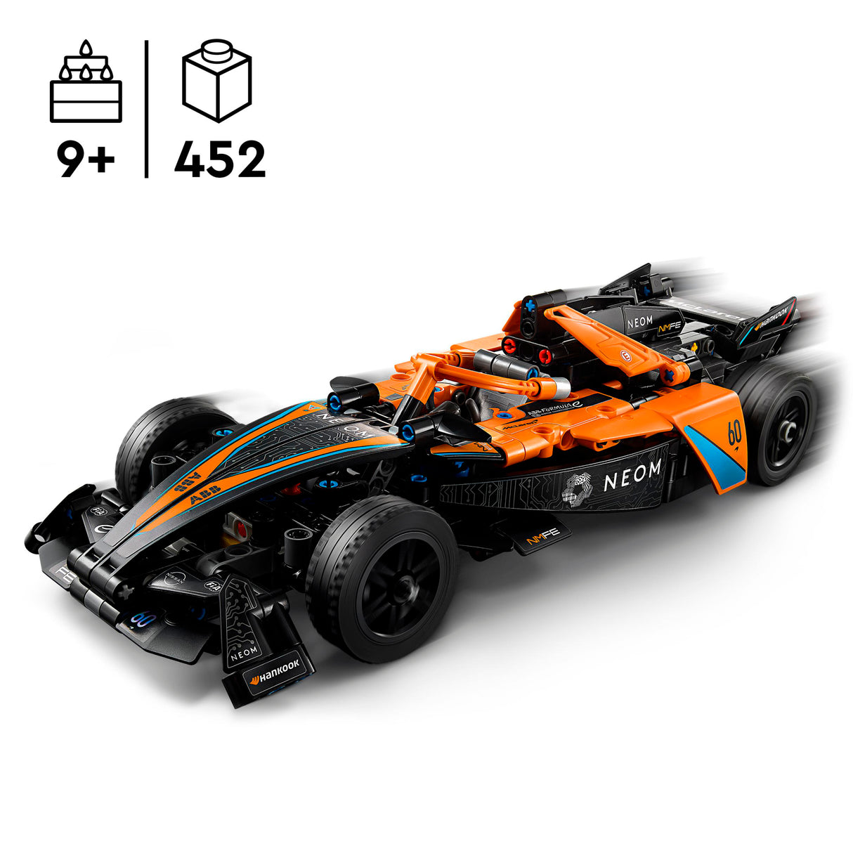 LEGO Technic NEOM McLaren Formula E Race Car 42169L