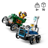 LEGO City Lennuk vs haiglavoodi võidusõiduautode komplekt 60459L