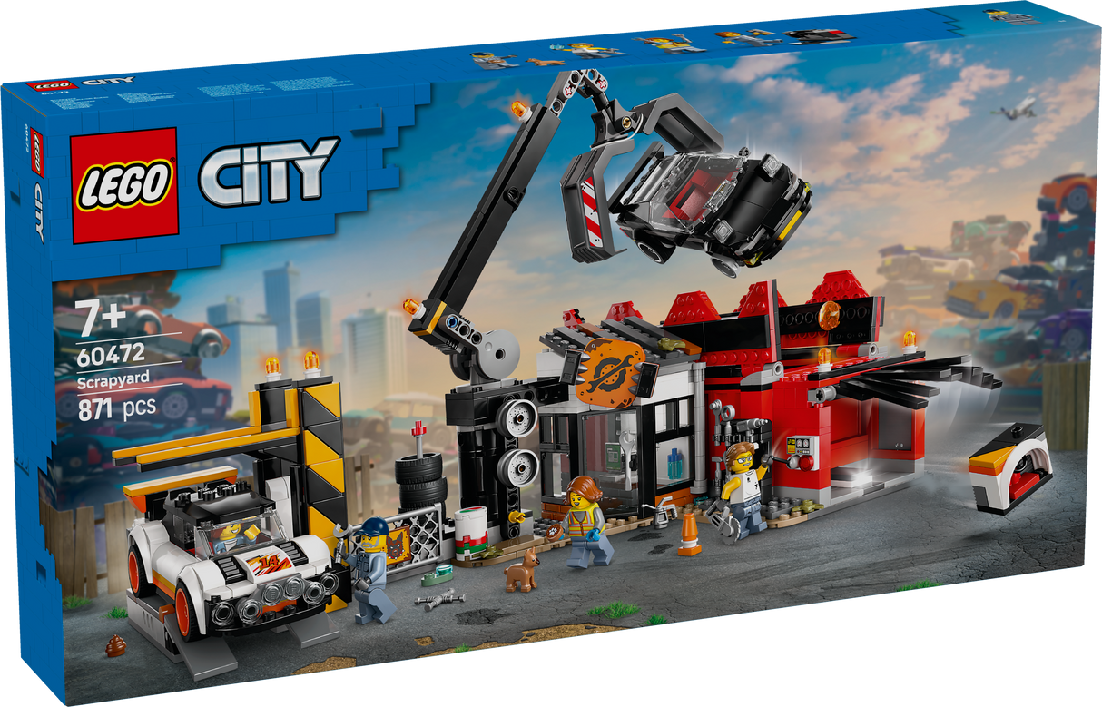 LEGO City Lammutustöökoda koos autodega 60472L