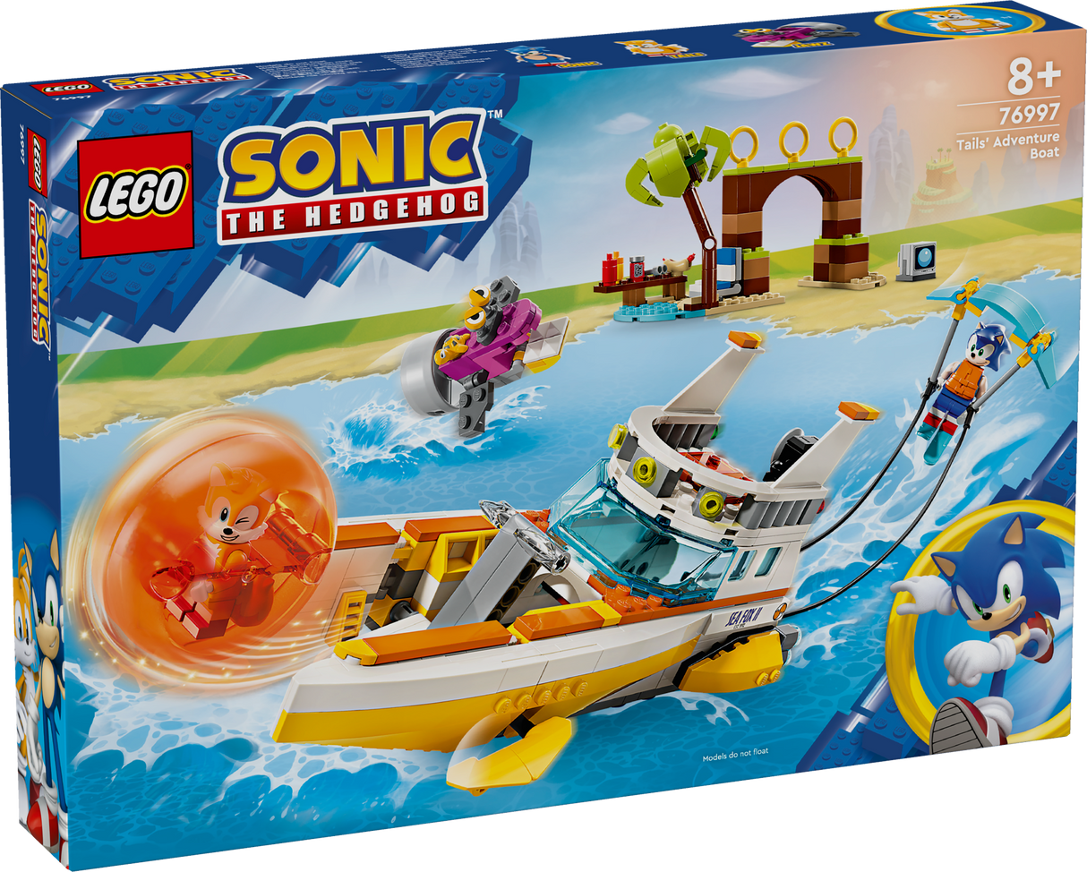 LEGO Sonic the Hedgehog Tailsi seiklustepaat 76997L