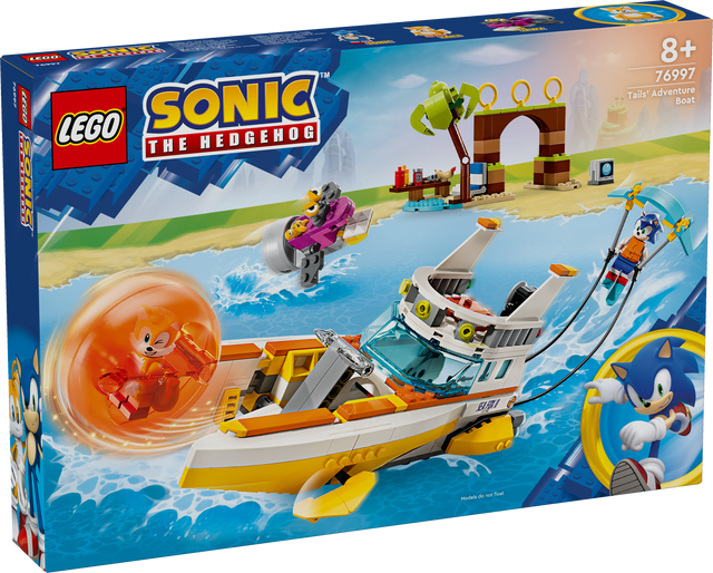 LEGO Sonic the Hedgehog Tailsi seiklustepaat 76997L