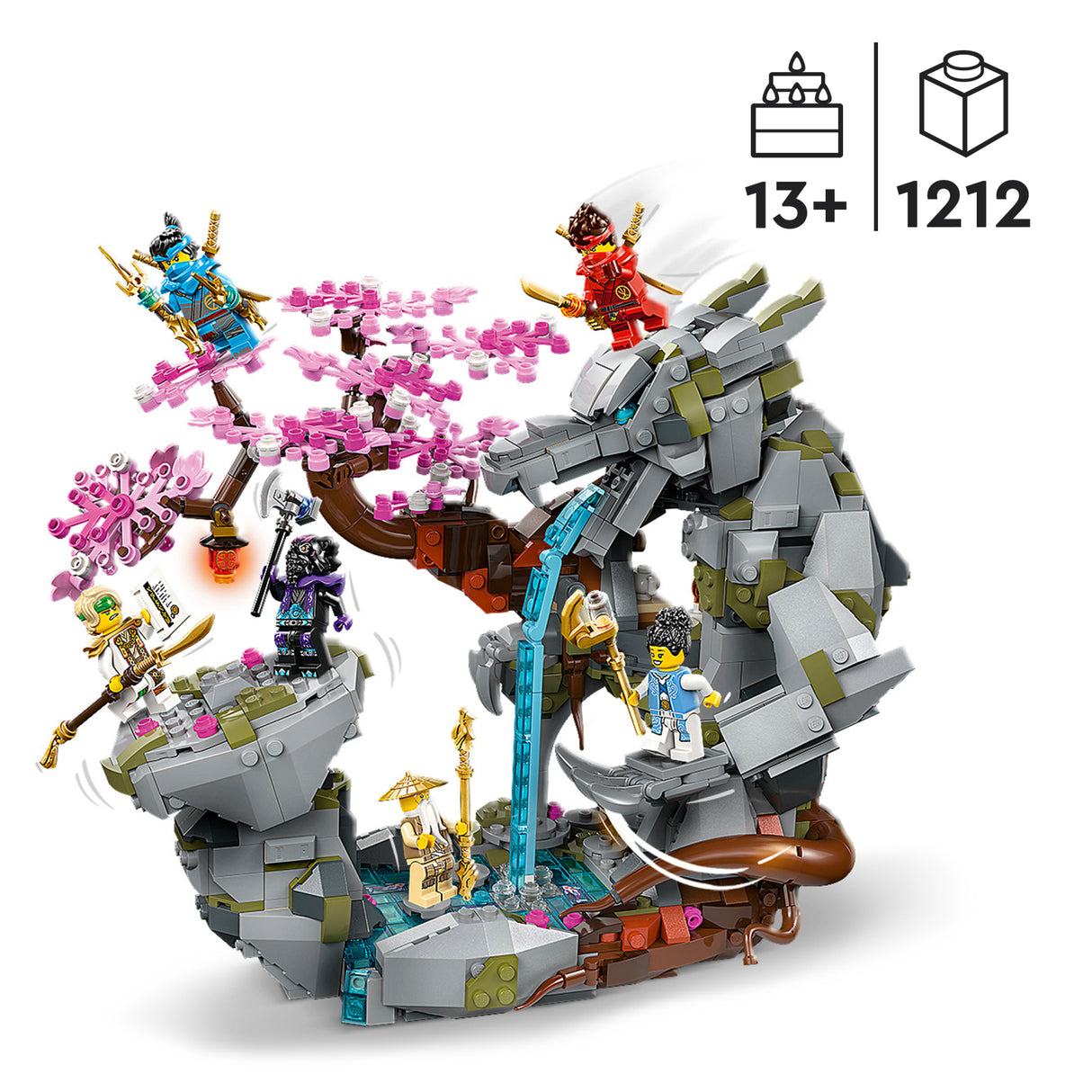 LEGO Ninjago Draakonikivi pühamu 71819L