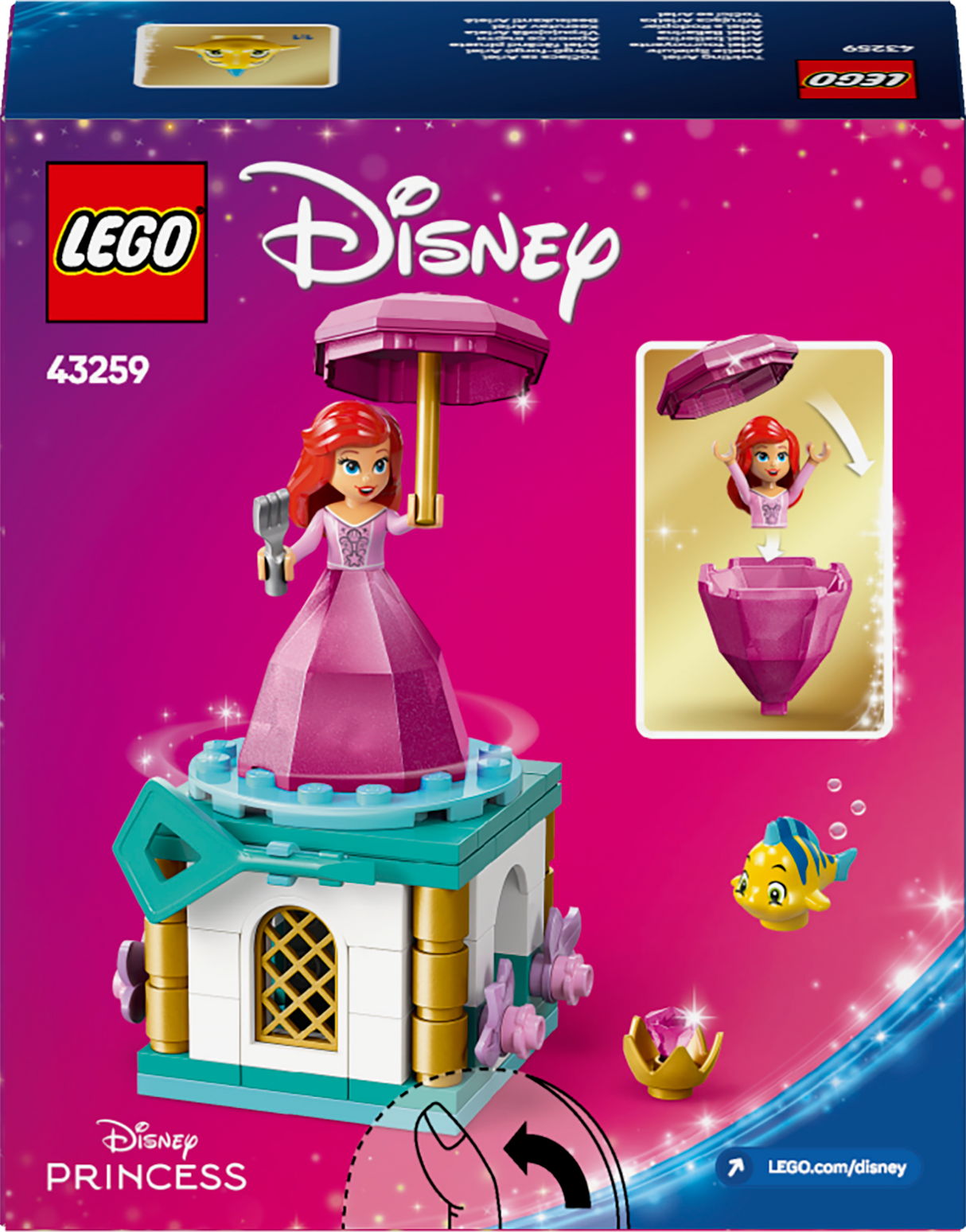 LEGO Disney Princess Keerutav Ariel 43259L