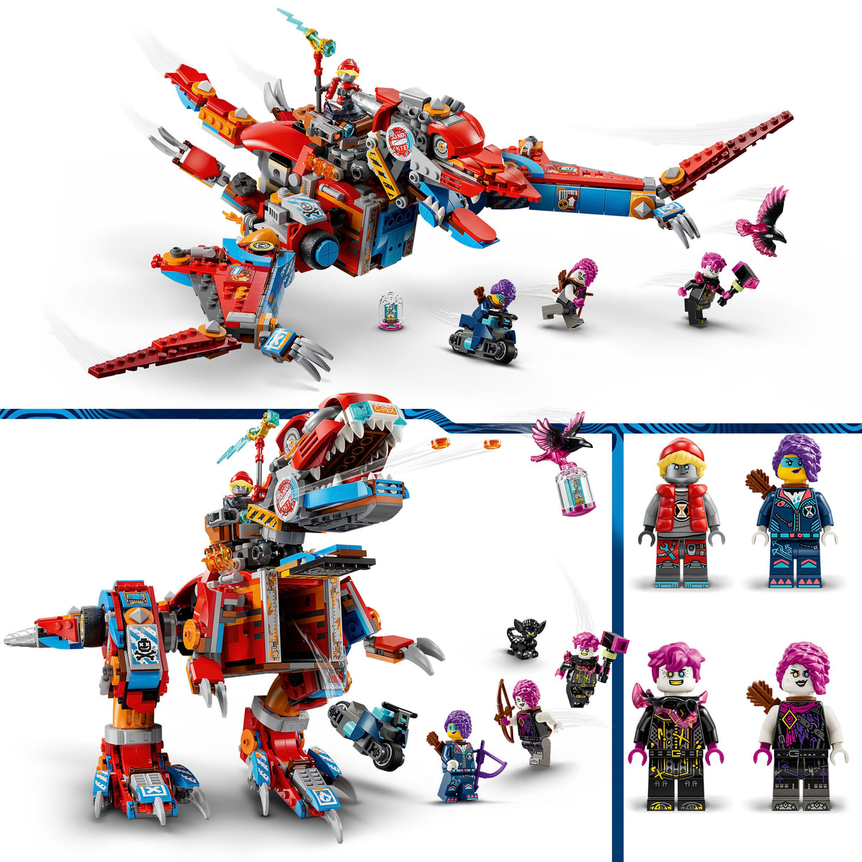 LEGO DREAMZzz Cooperi robotdinosaurus C-Rex 71484L