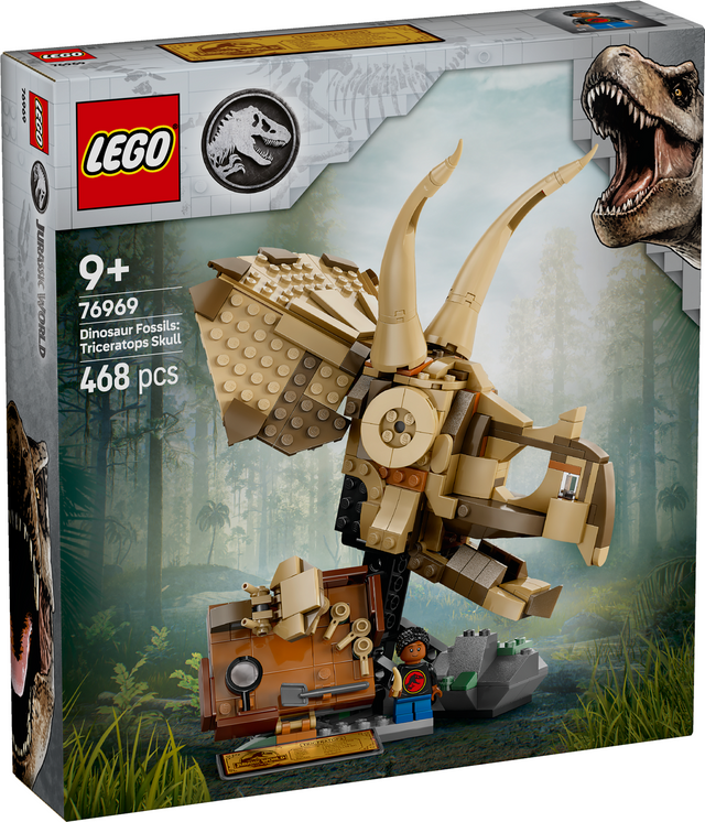 LEGO Jurassic World Dinosauruste fossiilid: Triceratopsi kolju 76969L