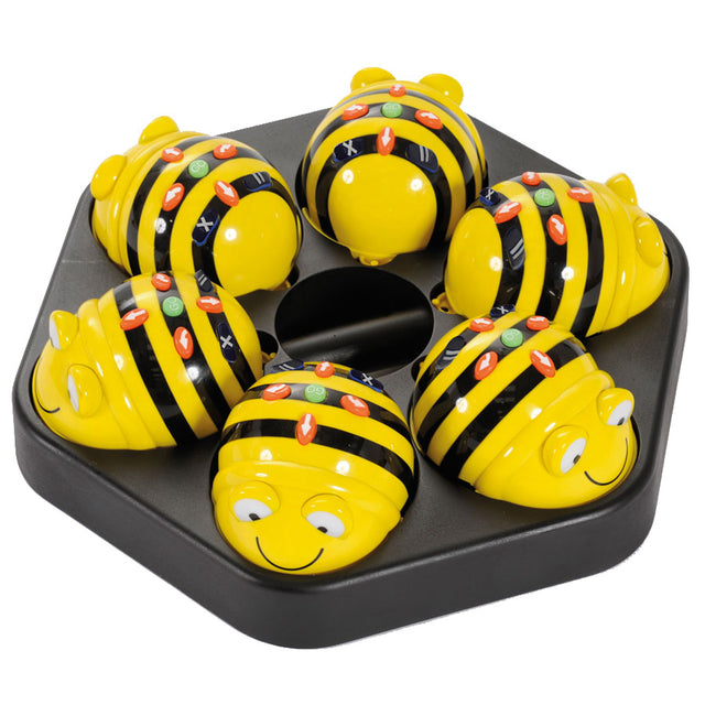 TTS Bee-Bot 2.0 6 roboti ja laadimisaluse komplekt  IT10079B