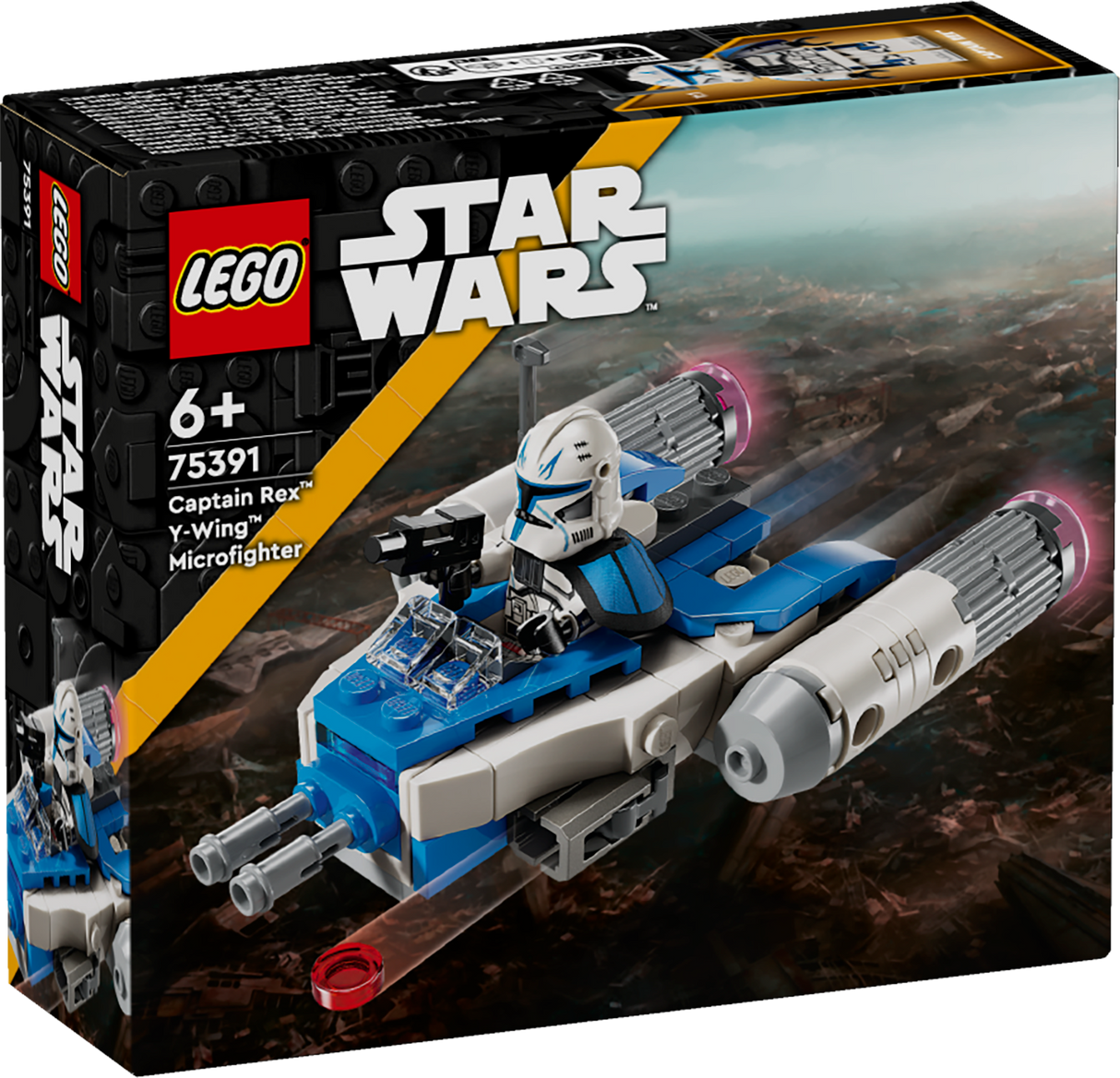 LEGO Star Wars Captain Rex Y-Wingi mikrovõitleja 75391L