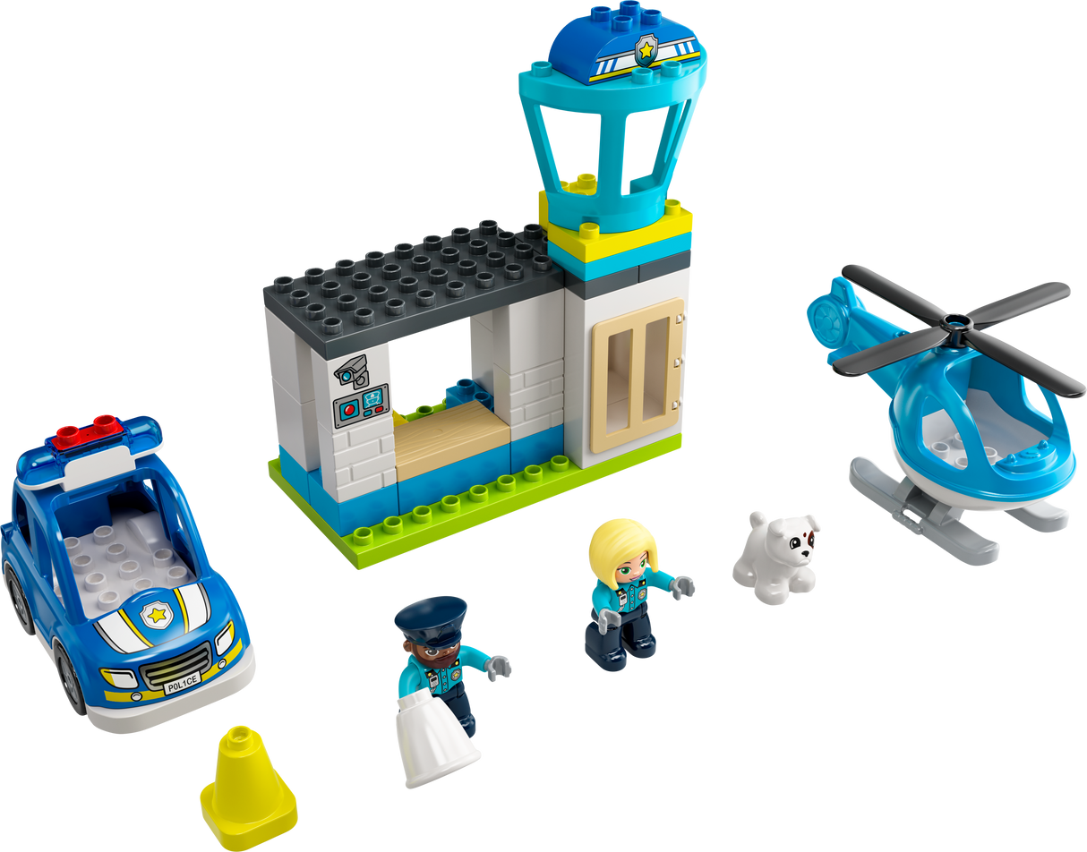 LEGO DUPLO Politseijaoskond ja -helikopter 10959L