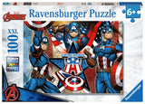 Ravensburger pusle 100 tk Kapten America 12001073V