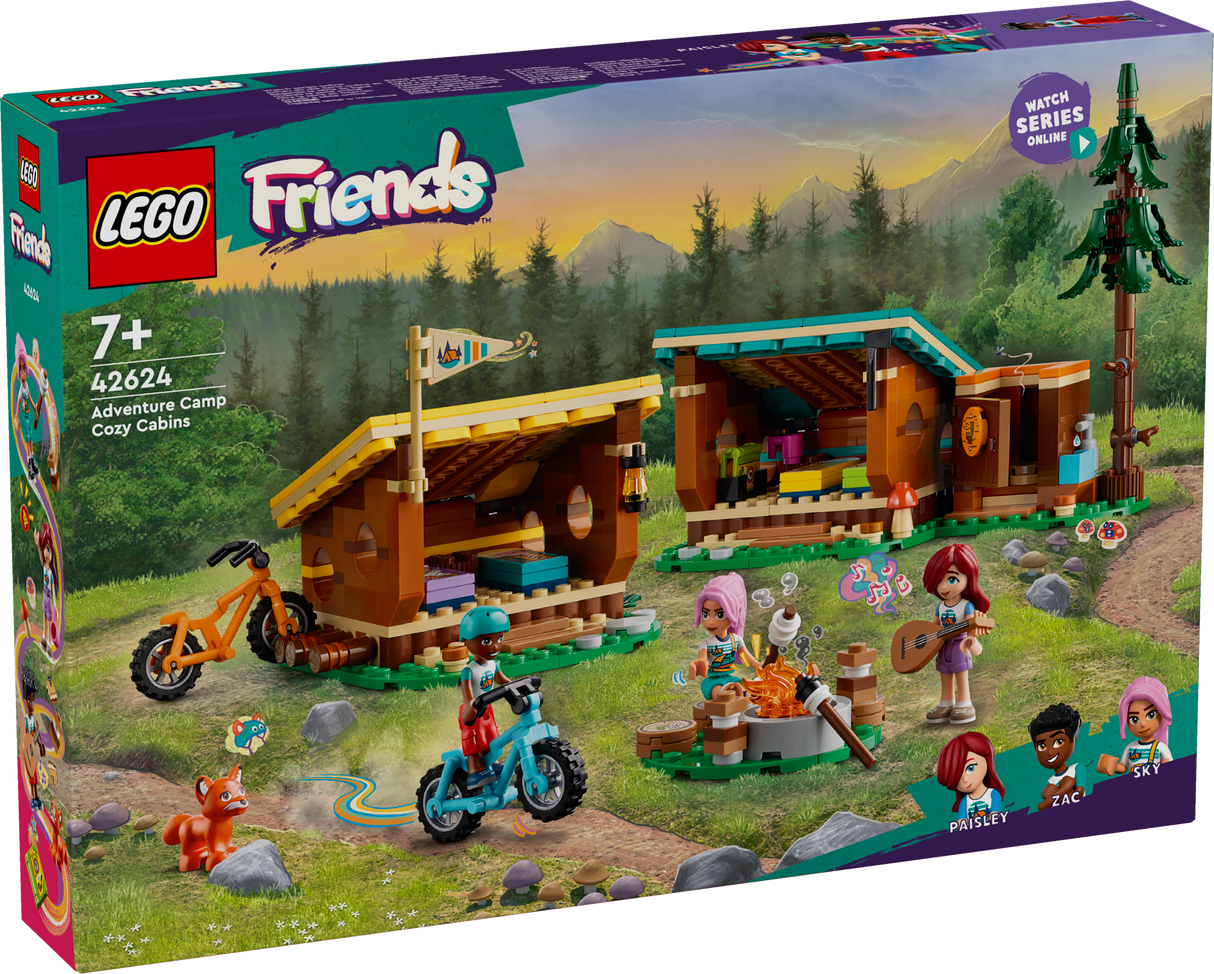 LEGO Friends Seikluslaagri mugavad majakesed 42624L