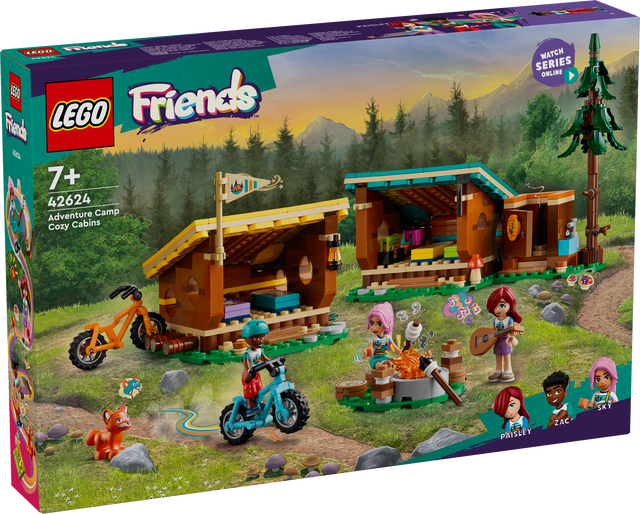 LEGO Friends Seikluslaagri mugavad majakesed 42624L