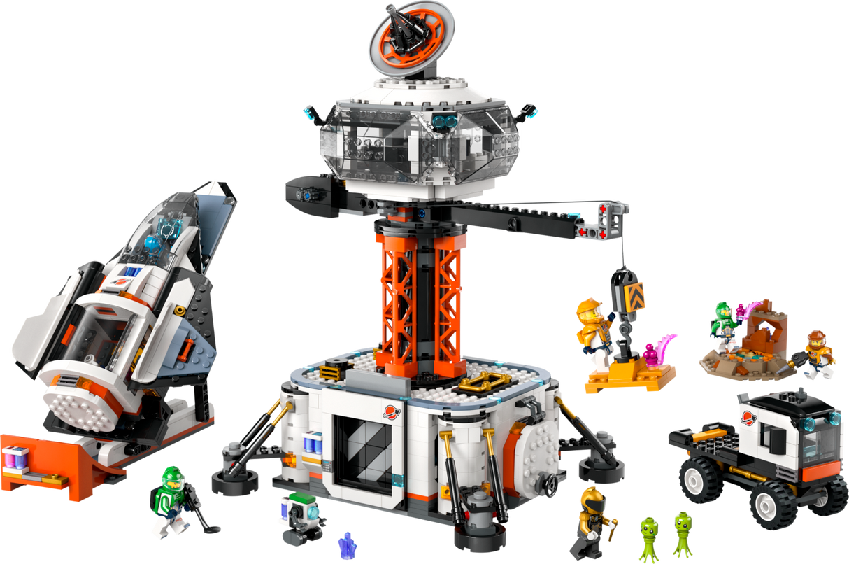 LEGO City Kosmosebaas ja raketi stardiplatvorm 60434L