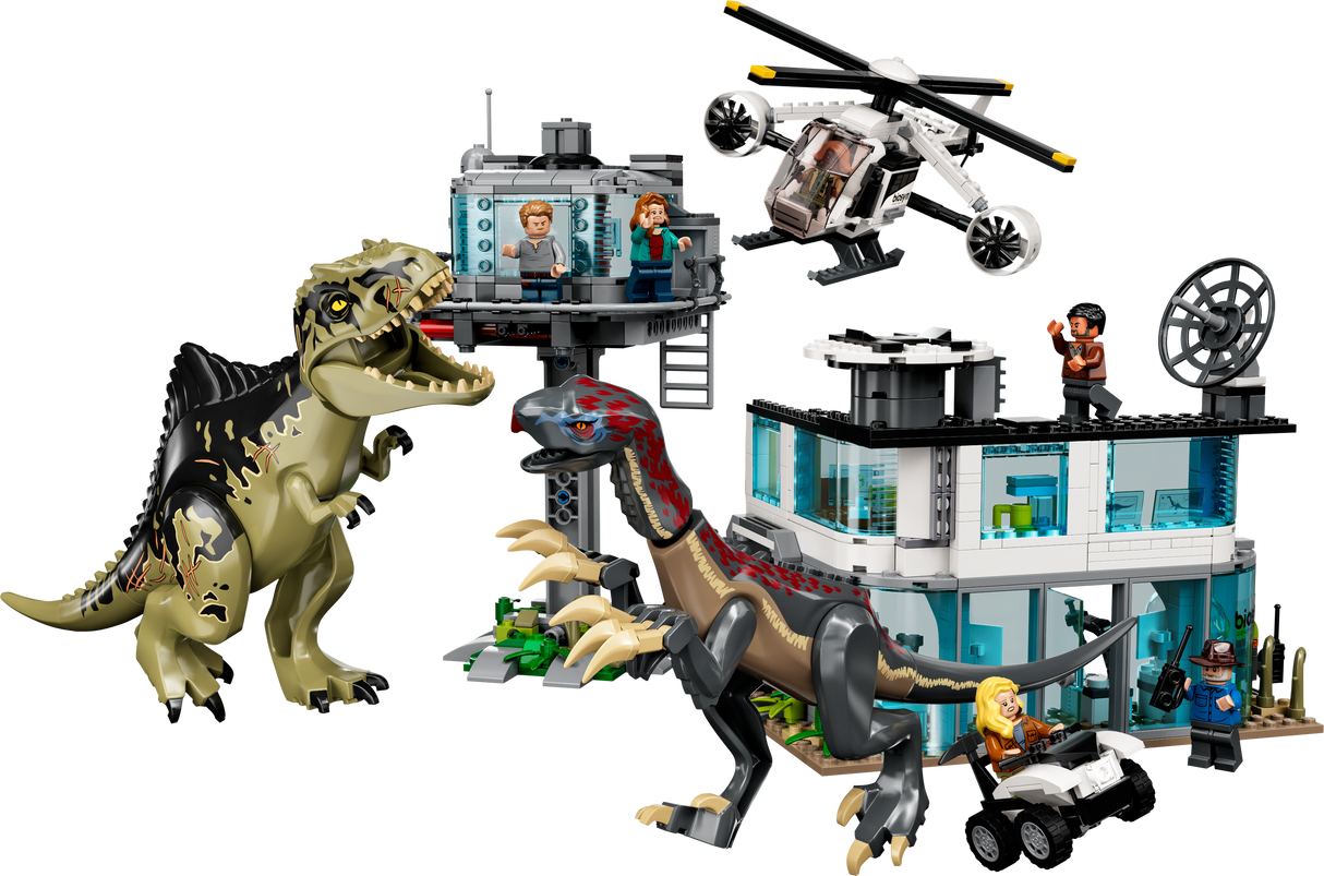 LEGO Jurassic World Giganotosauruse ja Therizinosauruse rünnak 76949L