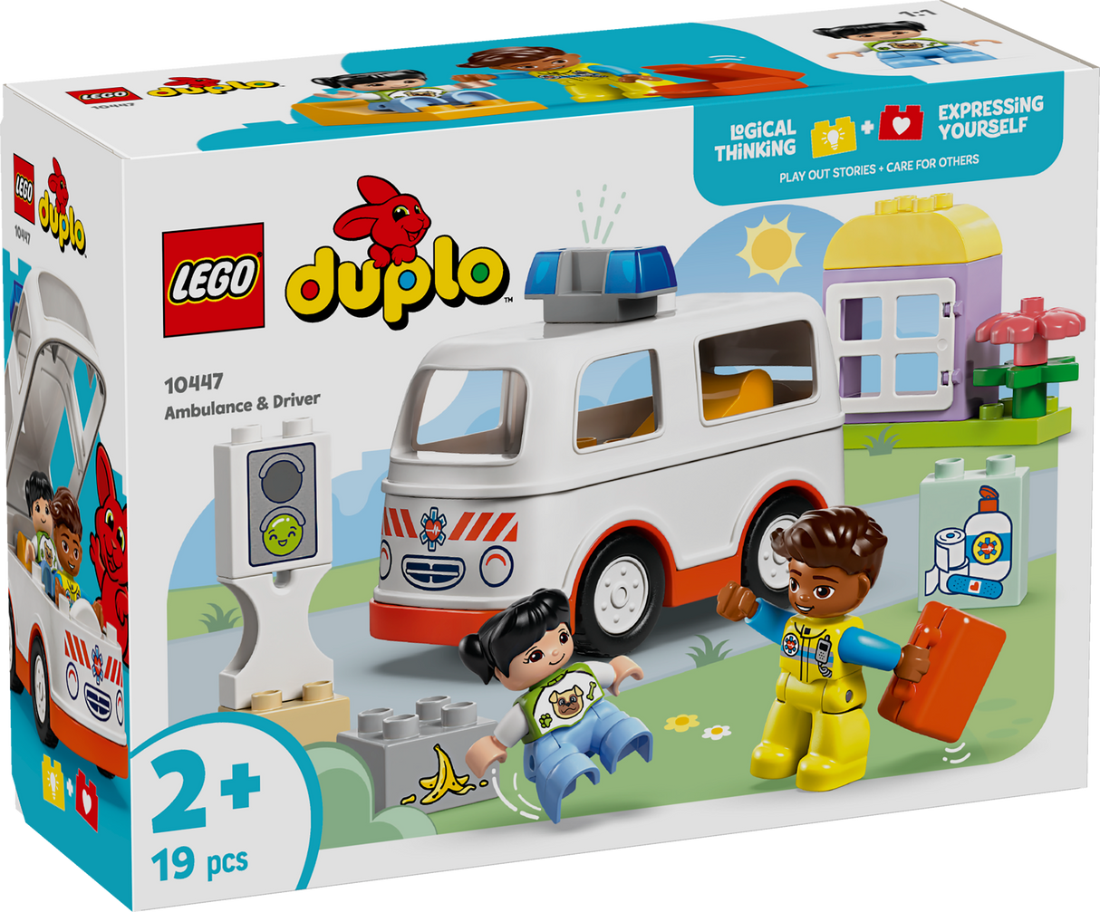 LEGO DUPLO Kiirabiauto ja juht 10447L