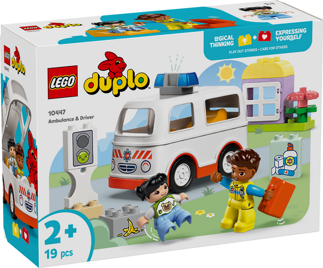 LEGO DUPLO Kiirabiauto ja juht 10447L