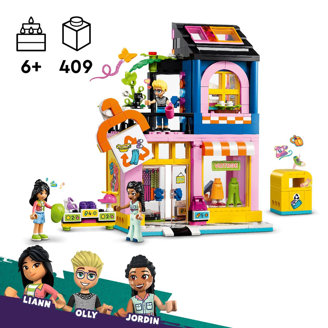 LEGO Friends Vintage riiete pood 42614L