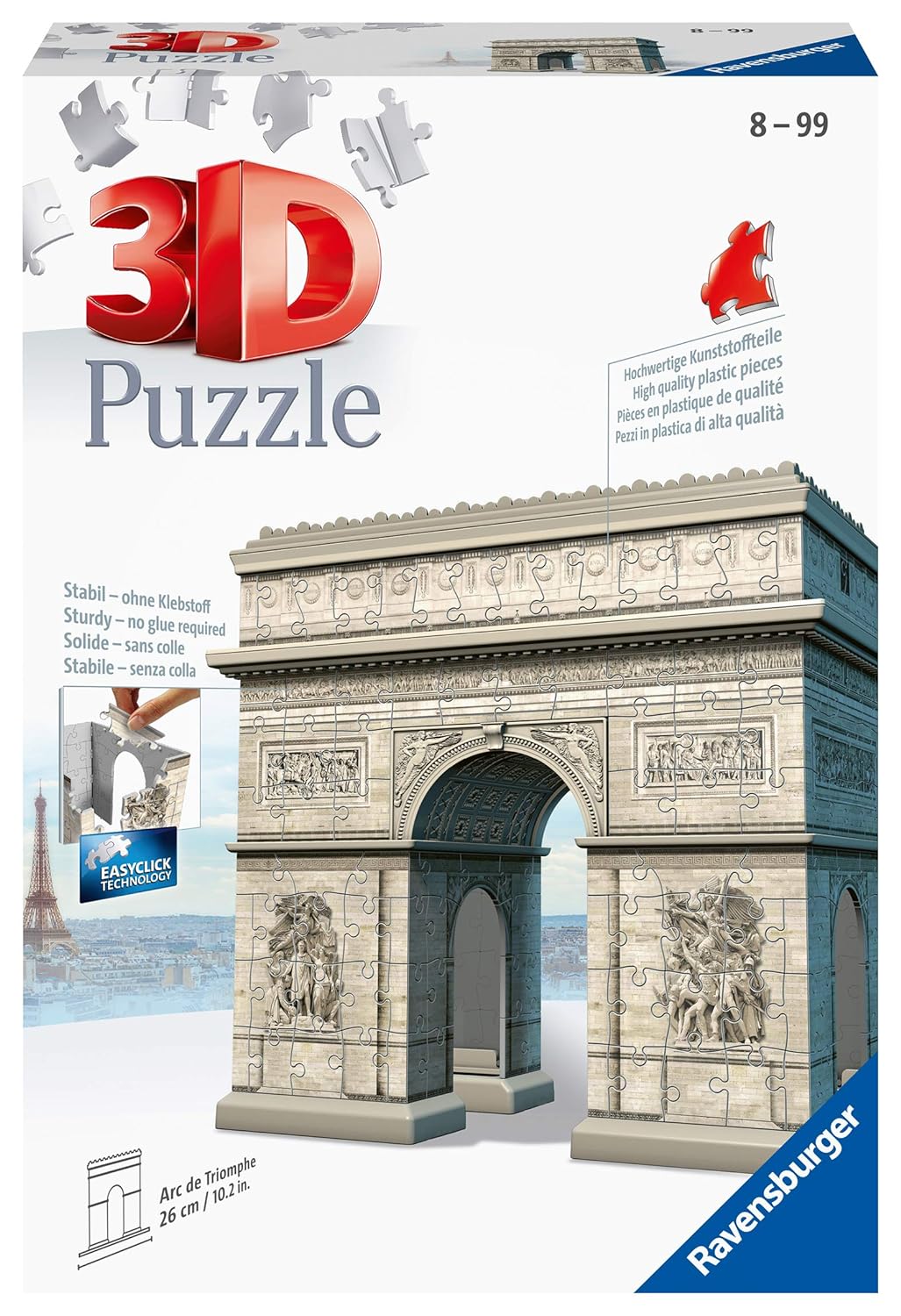 Ravensburger 3D pusle 216 tk Triumfikaar 125142V