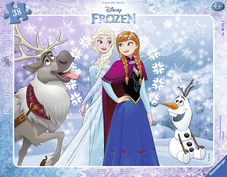 Ravensburger suur plaatpusle 40 tk Lumekuninganna / Frozen 061419V