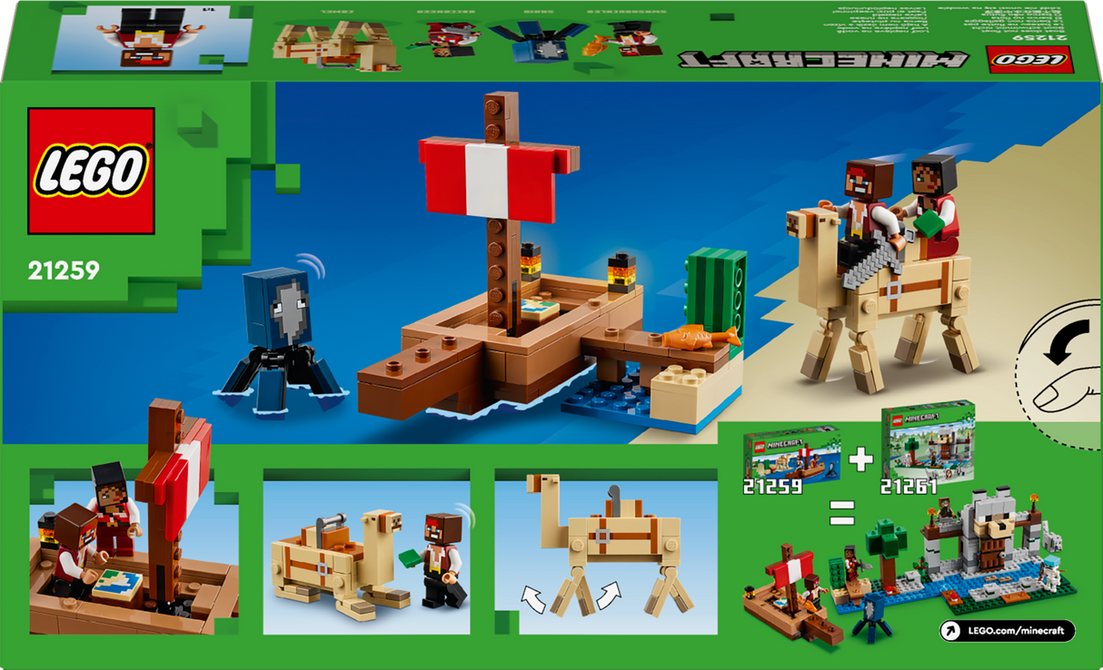 LEGO Minecraft Piraadilaeva reis 21259L