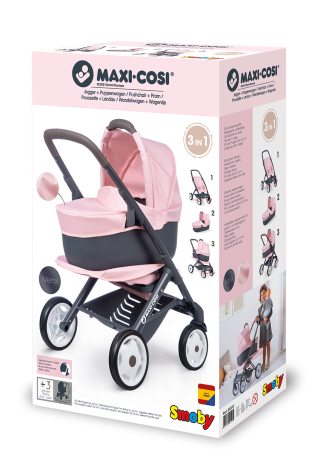 Smoby Maxi-Cosi Combi nukuvankri komplekt 253117S