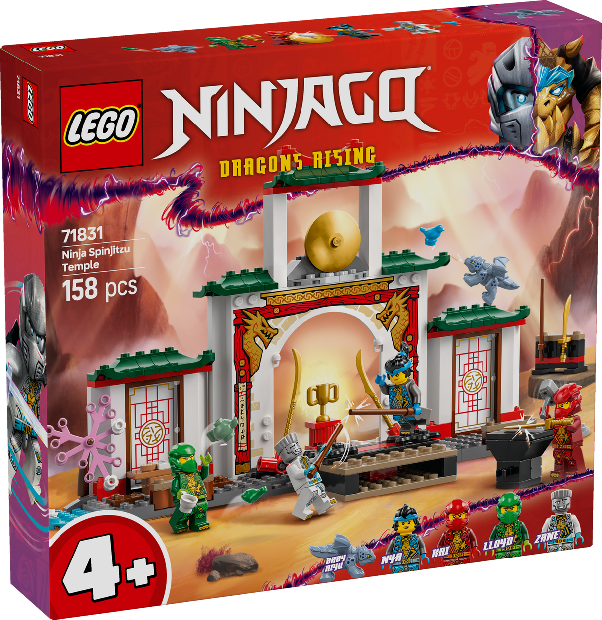 LEGO Ninjago Ninja spinjitzu tempel 71831L