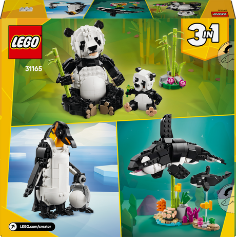 LEGO Creator Metsloomad: panda perekond 31165L