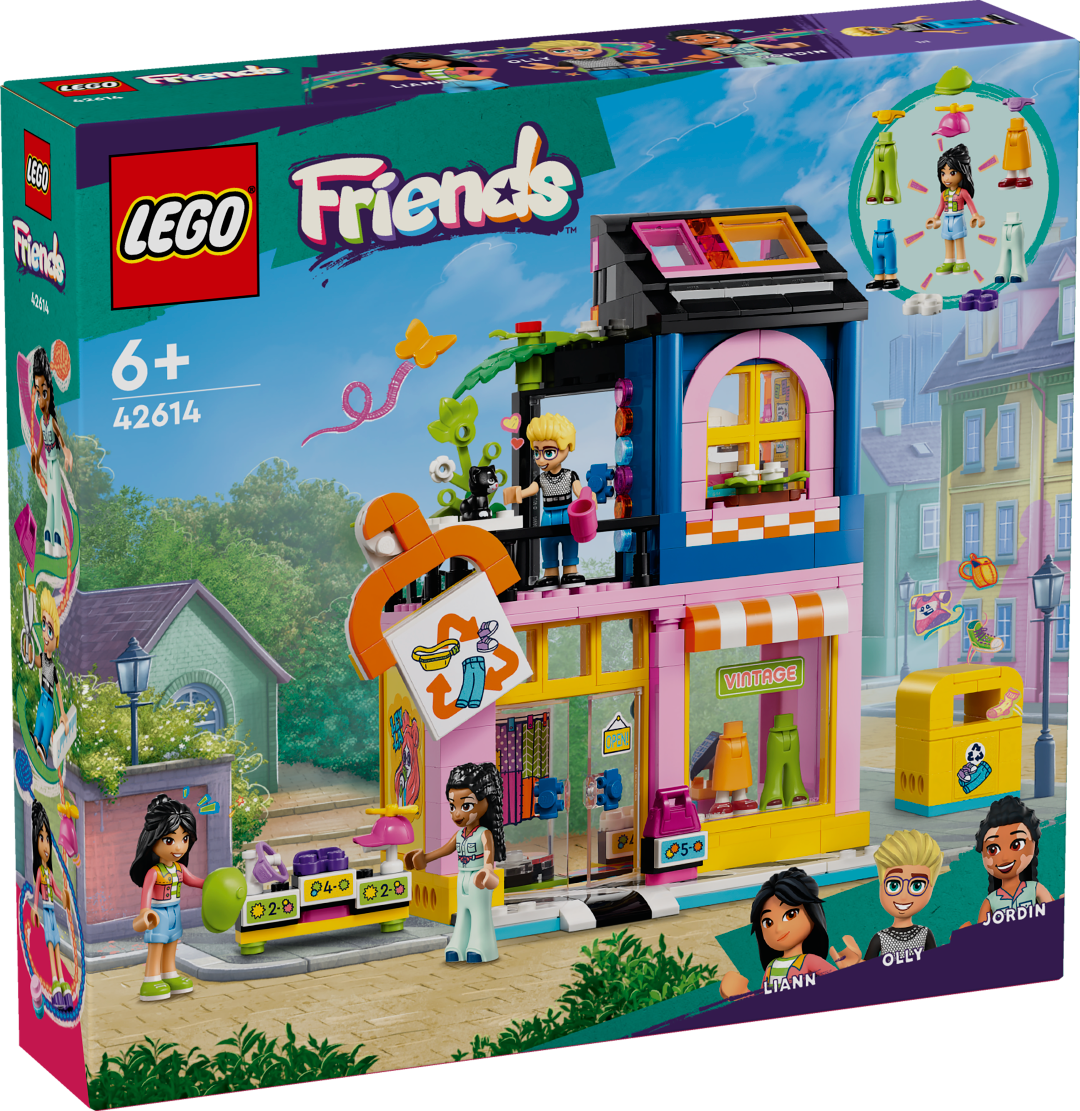 LEGO Friends Vintage riiete pood 42614L