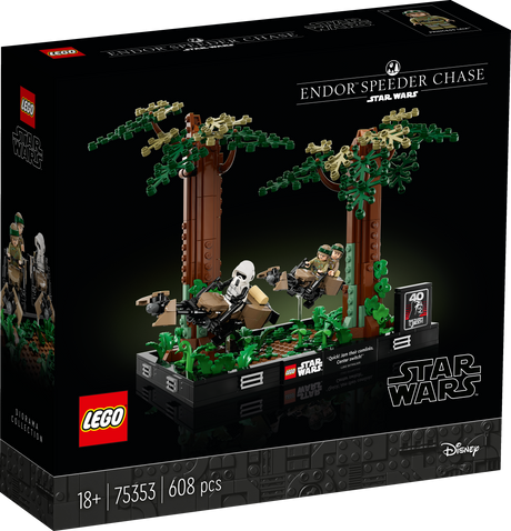 LEGO Star Wars Endor-i kiirendaja tagaajamise dioraam 75353L