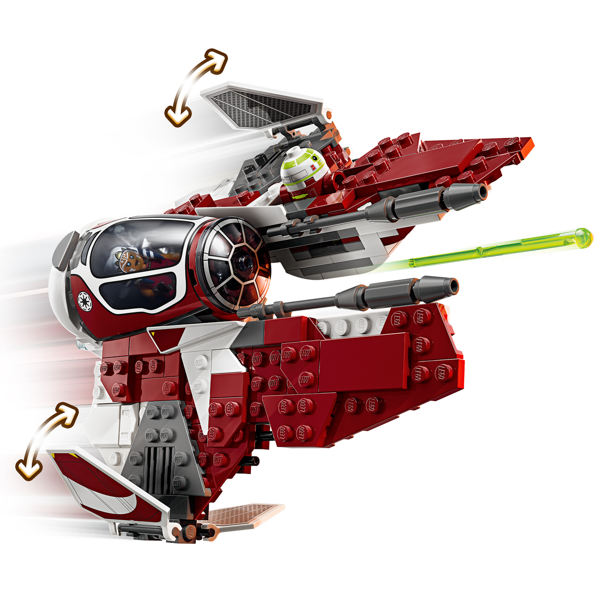 LEGO Star Wars Ahsoka Jedi Interceptor 75401L