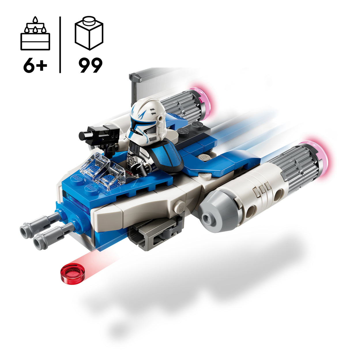 LEGO Star Wars Captain Rex Y-Wingi mikrovõitleja 75391L