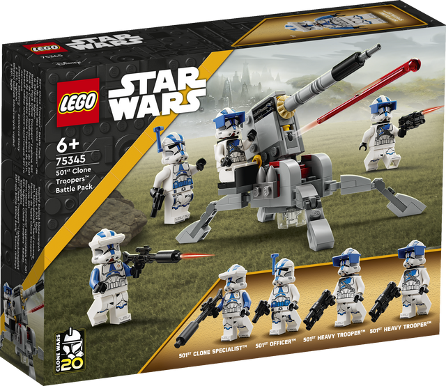 LEGO Star Wars TM 501st Clone Troopers-i lahingukomplekt 75345L