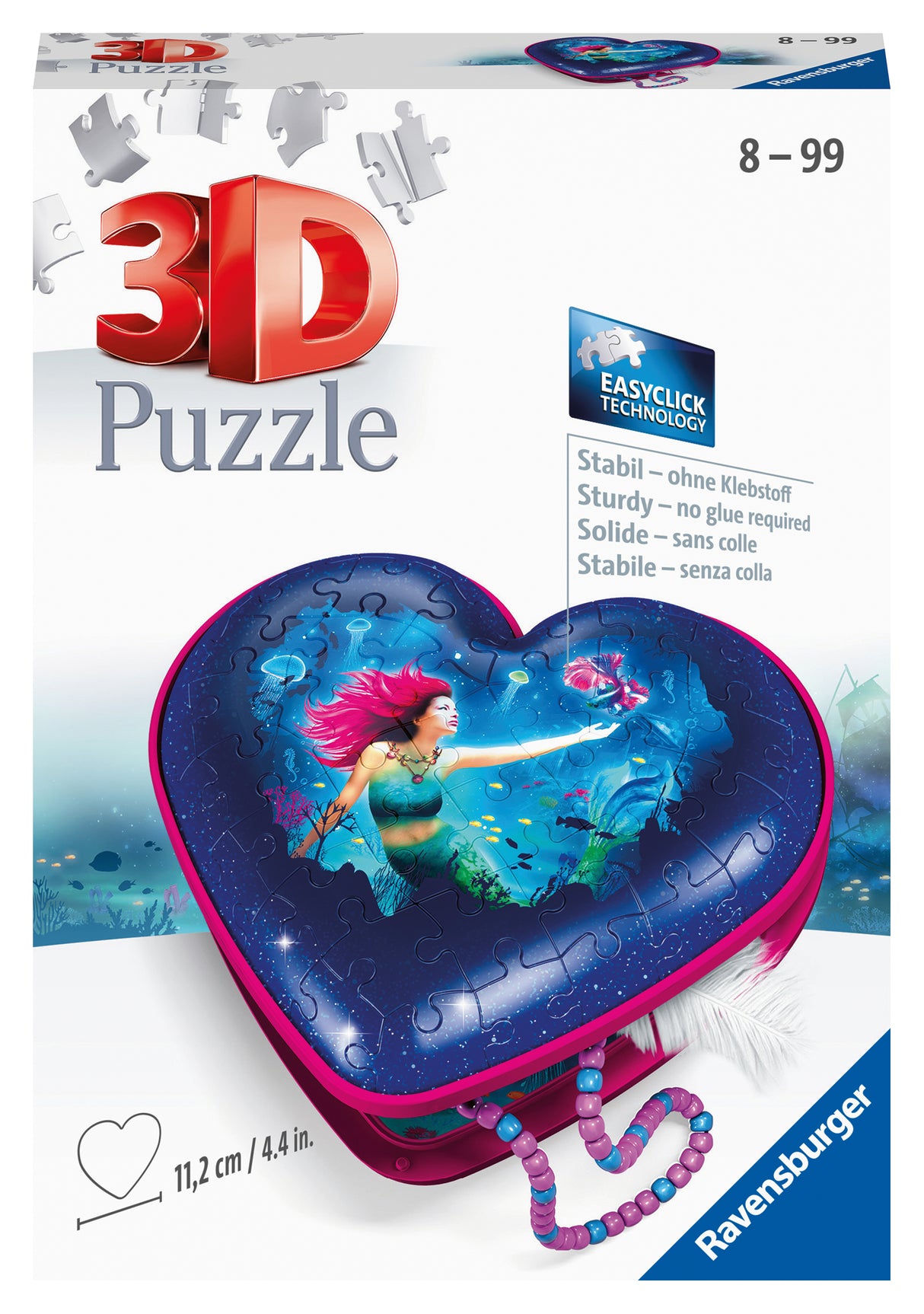 Ravensburger 3D pusle ehetekarp Merineitsi 112494V