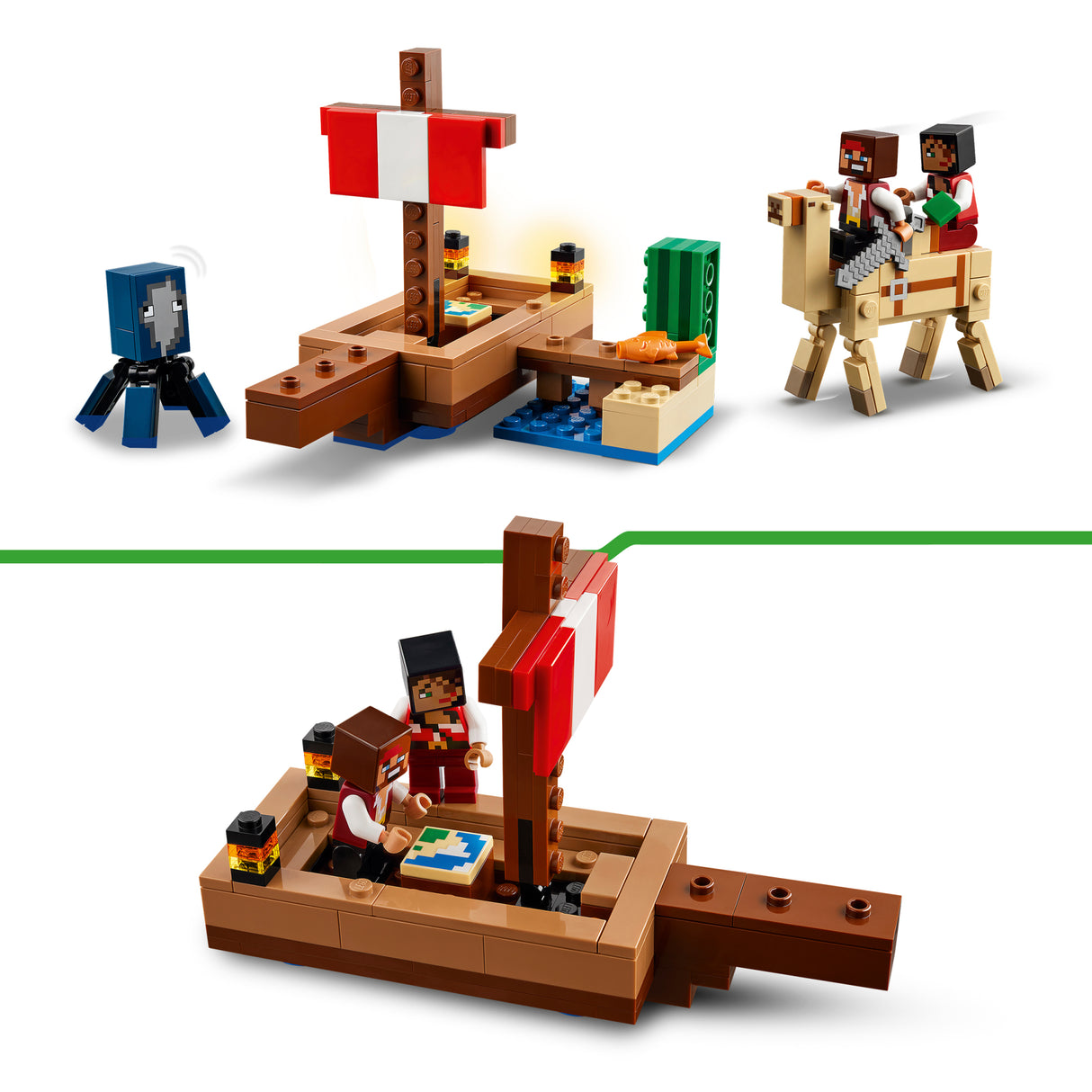 LEGO Minecraft Piraadilaeva reis 21259L