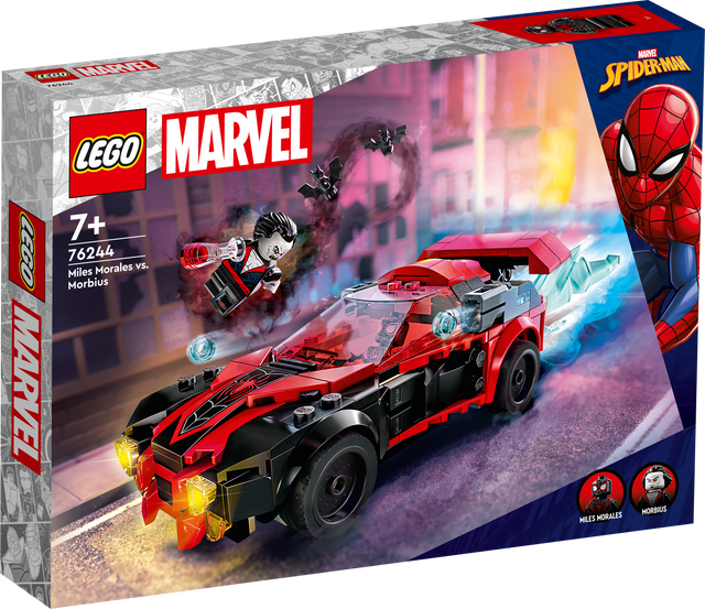 LEGO Super Heroes Miles Morales vs. Morbius 76244L