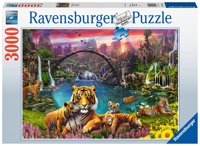 Ravensburger Pusle 3000 tk Tiiger paradiisilises laguunis 167197V